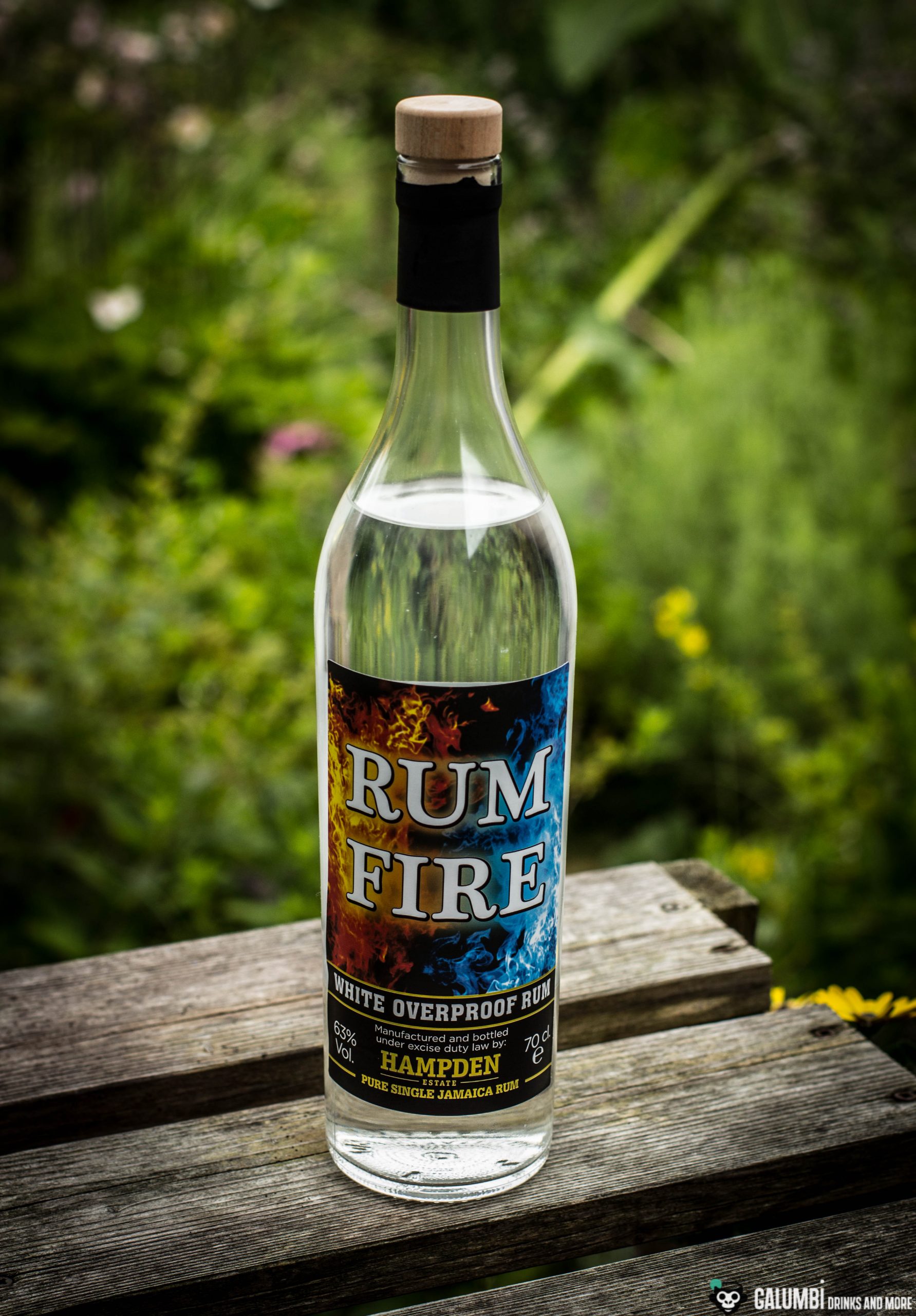 Hampden Rum Fire White Overproof Rum & Nuclear Banana Daiquiri Galumbi
