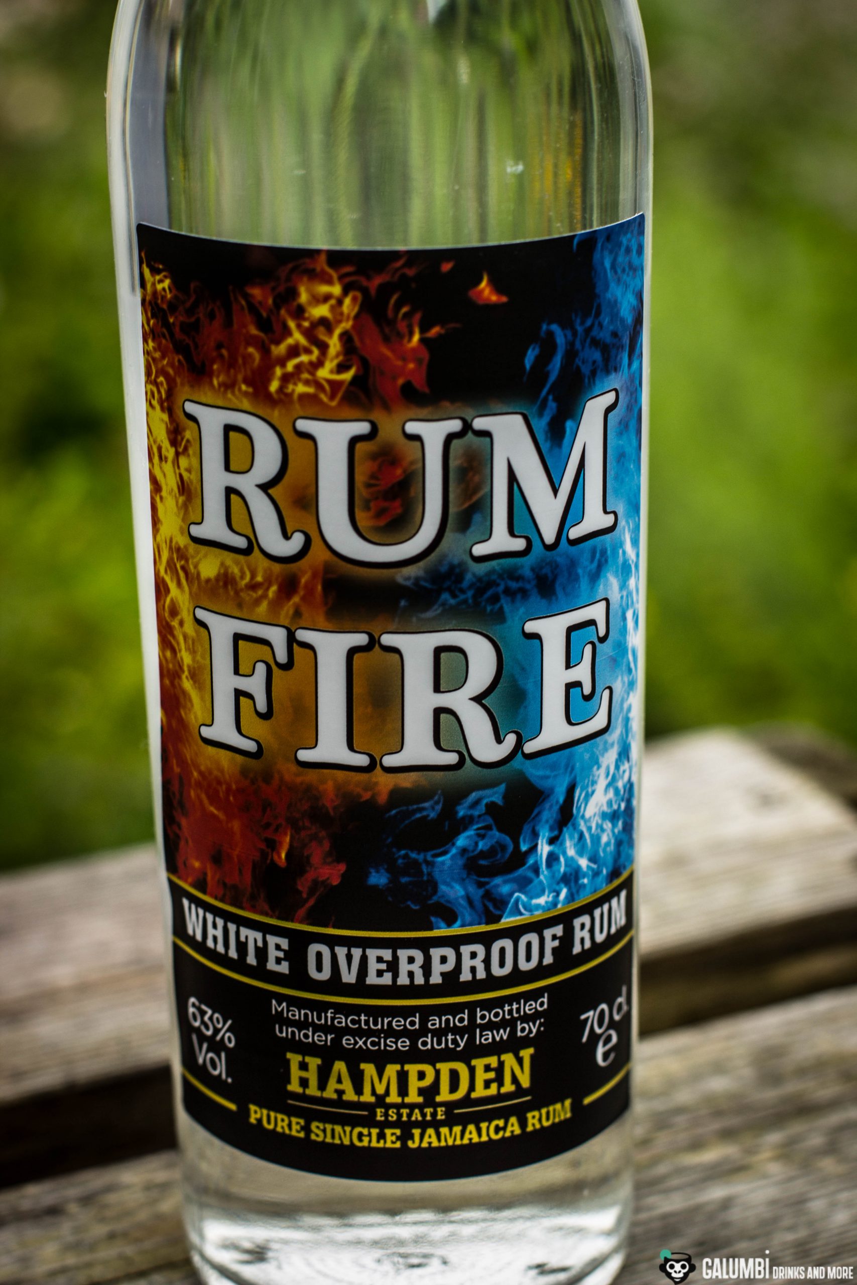 Hampden Rum Fire White Overproof Rum & Nuclear Banana Daiquiri Galumbi