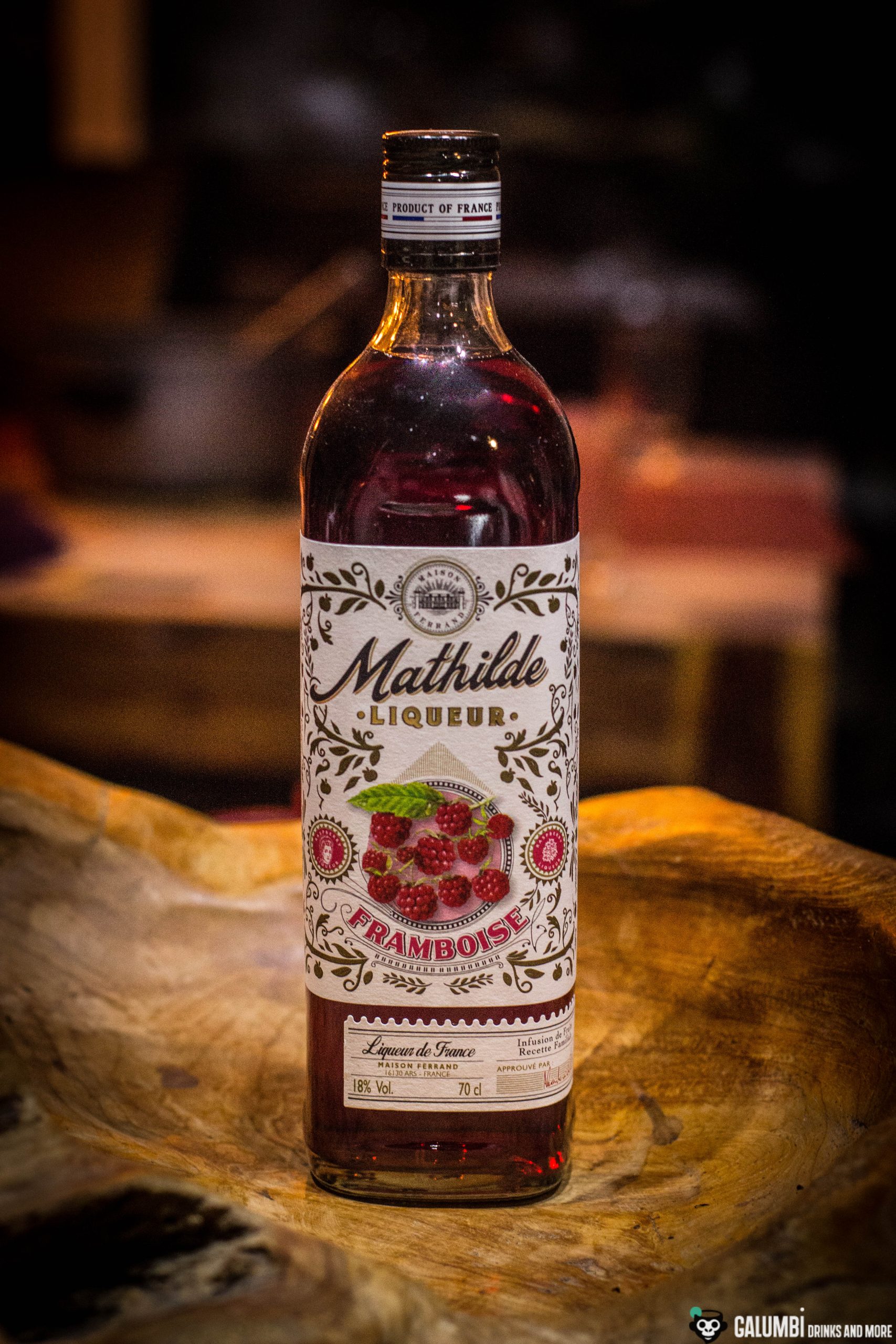 Mathilde Framboise Liqueur & the “Von Linné cocktail” Galumbi
